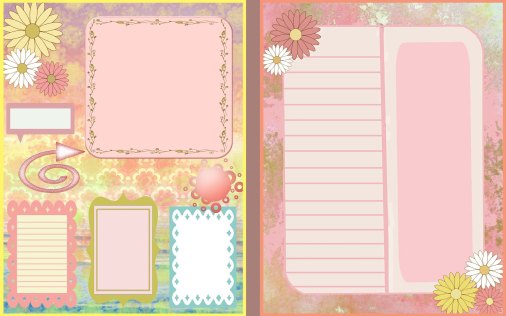 Pretty Flower Journal 4